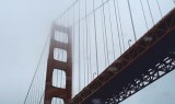 Golden Gate Bridge view from harbor cruise - San Francisco, CA 2003